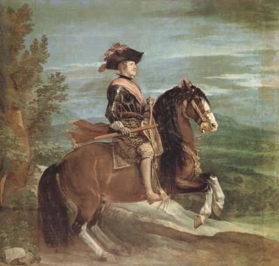 Portrait equestre de Philppe IV (df02), Diego Velazquez